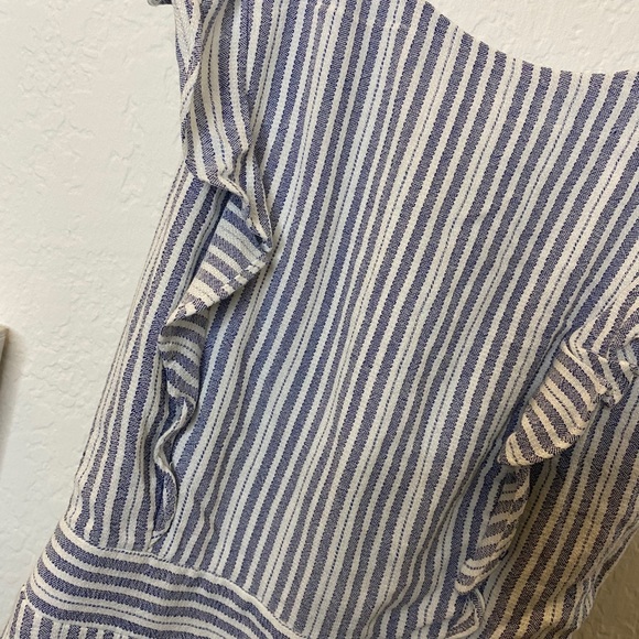 Lost + Wander Blue/White Striped Dress - Picture 6 of 8